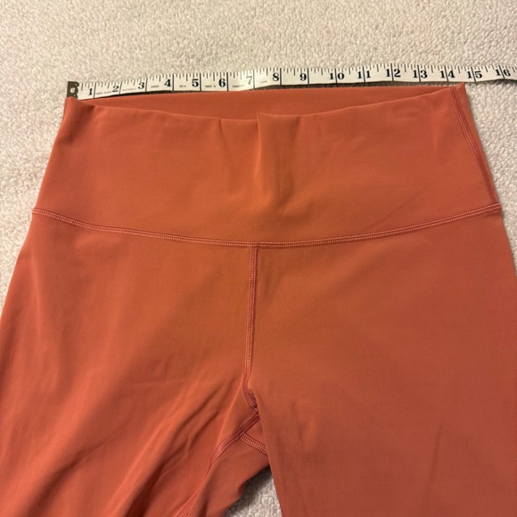Lululemon Wunder Under High-Rise Tight 28" *Full-On Luxtreme Rustic Coral Orange - Picture 7 of 13